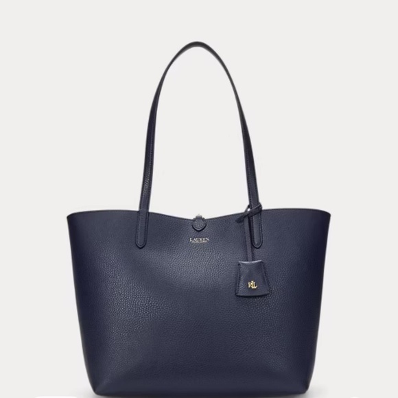 Lauren Ralph Lauren Reversible Nautical Navy tote‎ bag - Picture 8 of 16